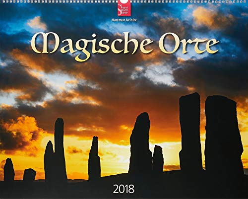 MAGISCHE ORTE: Original Stürtz-Kalender 2018 - Großformat-Kalender 60 x 48 cm