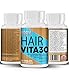 Hair Growth Supplements | #1 Hair Growth Vitamins | Biotin Hair Products | 90 Natural Hair Thickener Tablets | FULL 3 Month Supply | Helps Grow Hair | Achieve Thicker, Fuller Hair FAST | Safe And Effective | Best Selling Hair Growth Pills | Manufactured In The UK! | Results Guaranteed | 30 Day Money Back Guarantee