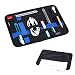 Produktbild HEANTTV Electronics Digital Zubehör Travel Case, Schwarz - Portable Universal External Batteries Festplatten Kabelmanagement Healthcare Kosmetik Kit Storage Holder Bag (24cm*19cm)