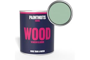 PaintNuts Wood Window & Door Paint - NCS-3010-G10Y - CHARTWELL GREEN Matt 250ml Tin