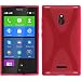 Produktbild PhoneNatic Case für Nokia XL Hülle Silikon pink X-Style + 2 Schutzfolien