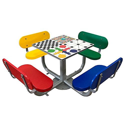 Preisvergleich Produktbild kidunivers – Tisch-Spiele Parcheesi Gänse Schach Morpion microSDHC + + für Außen