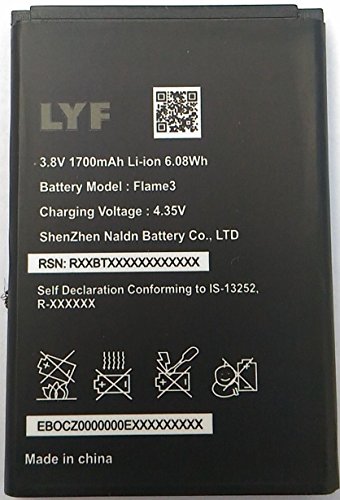 Generic Battery for LYF Flame 1 LS-4503(Multicolour)