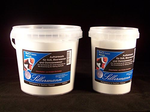 Silbermann Sodium Chloride (NaCI) Free Sea Salt, Mineral Salt, in Different Sizes