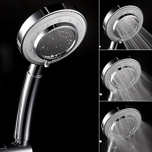 CIENCIA Luxus Chrom Duschkopf Handbrause Multifunktionsduschkopf Strahl Massage Duschkopf BS143 - 2