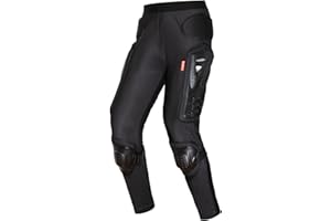 HOMDECR Pantalon De Moto pour Hommes,Pantalon De Moto Blindé, Pantalon De Motard Armure CE Amovible Résistant avec Doublure en Coton Amovible