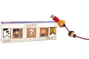TOBAR Wow! Stuff Collection WW-KB-1108 Harry Potter K-bling - 3-pak kolekcjonerski ochraniacz kabla, multi