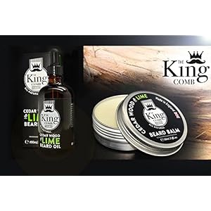 Beard oil by The King Comb Premium Beard Conditioning Oil for Beard Growth & Beard Care, Made in England, XL 100ml! SALE… - Image 4