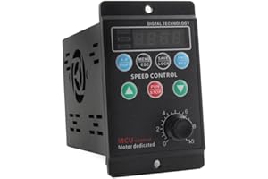 NICCOO Variabile Frequenza Azionamento 220 V Ingresso monofase convertitore, Inverter Per Motori Trifase, Con Display A Tubo Digitale A Cifre Da 750w Per Il Controllo Del Motore