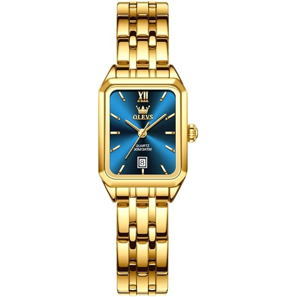 Gold Crystal Accent Women\'s Bracelet Watch by Eton Geneva Womens Crystal Accent Gold Tone Bracelet Watch  main image 2