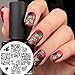 Born Pretty Nail Art Stamping Template Image Plate Rose Flower