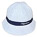 2016 Fashion Unisex Infant Baby Toddler Cotton Sun Protection Hat Stripe Rim Cap For Summer Outdoors Blue
