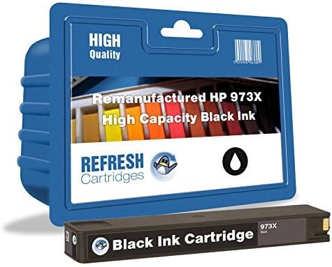 Refresh Cartridges Remanufactured Ink Cartridge Replacement for HP HP 973X (Black)