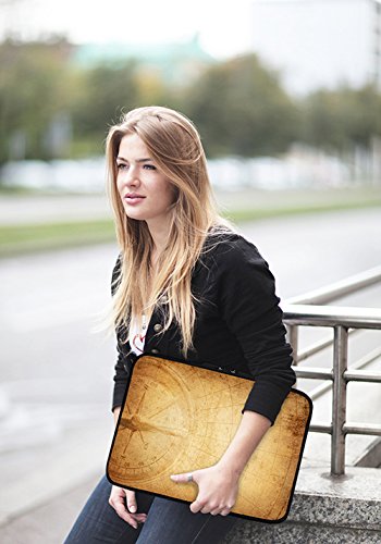 PEDEA Design Tablet PC Tasche 10 1 Zoll  25 6cm  neopren  Compass