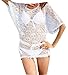 Women Skull Hollow Crochet Dress Beach Wear Lady Swimwear Bikini Cover Up Sexy Beach Dress