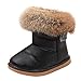 Produktbild Sannysis Winter Warm Schuhe Kinder Baby Jungen Mdchen Leder Bootie Plüschschuhe Pelz Warme Schneeschuhe Kurze Stiefel