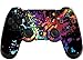 Produktbild Morbuy Design PS4 Schutzfolie Skin Sticker Aufkleber Set styling für Sony Playstation 4 Controller X 1 ( Auch PS4 Slim & PS4 Pro ) (Paint Splats)