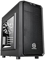Thermaltake Versa H15 PC-Gehäuse mit Fenster schwarz