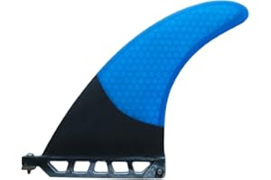UP SURF UPSURF Tavola da Surf Longboard Pinne Singolo Lana di Vetro Carbonio+Favo Pinne per Tavola da Surf