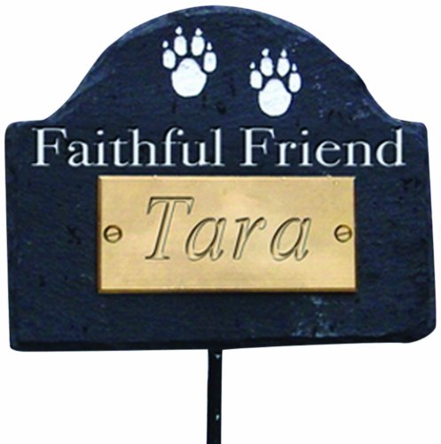 Natural-Slate-Pet-Forever-Friend-Headed-Memorial-Plaque