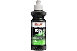 ‎SONAX SONAX PROFILINE OS 02-06 (250 ml) als All-in-one-Politur mit Schnellversiegelung für Hand- & Maschinenanwendung, Art-Nr. 02471410