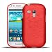 Produktbild Samsung Galaxy S3 Mini Silikon Hülle, Conie Mobile Brushed Case Schlanke Schutzhülle TPU Handyhülle Backcover Rückschale in Rot