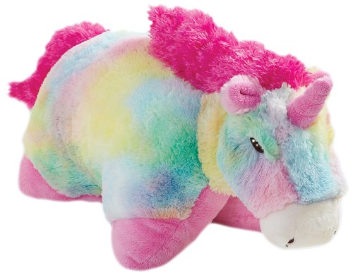 Pillow Pets 0813461013430 Authentic 30 Rainbow Unicorn Folding