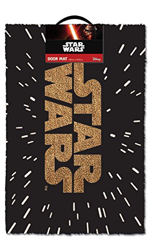 Lasgo Star Wars Zerbino Logo, Acrilico, Multicolore, 40 x 60 cm