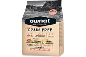 DOG COPENHAGEN Ownat Dog, para perros, Just Grain Free Salmon & Seafood, sabor Pescado 14000 g