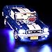 Price comparison product image NURICH Light Set for Building Blocks Model Compatible With LEGO Ford Mustang 10265 Without Lego Suit
