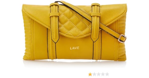 lavie mustard yellow sling bag