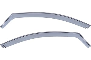 Modifycar Déflecteurs pour Pare-Brise Avant de Renault Megane III 2009-2016, Exclusif, Noir, Acrylique, in-Canal, Auto-adhésif, Voiture