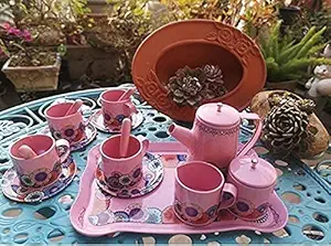 Play Tea and Coffee Serving Kitchen Play Set Toy for Kids| Coffee,teapot Play Set Pretend Play Set Girls Kitchen Toy Best Birthday Gift for Toddler,Kids,Boys and Girls