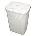 Curver 189207 Plastic Laundry Hamper, 60 Liters, White