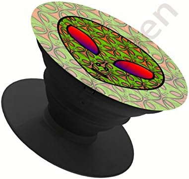 Premium Mounts and Stand, Expanding Stand Pop Grip Mount Sockets for iPhone,Smartphones and Tablets - ALIEN HEAD