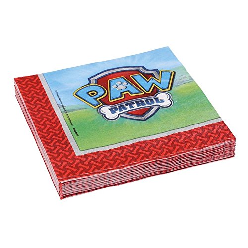 examen Lot De 20 Serviettes Pat'patrouille©