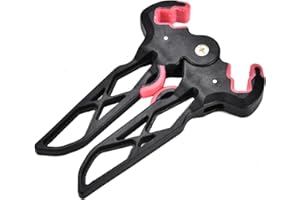 Ausla Support d'arc de Tir à l'arc, Support de Support de Support d'arc à Poulies Portatif Pliant pour Le Tir à l'arc