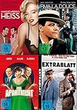 Billy Wilder & Jack Lemmon - Klassiker Collection MANCHE M�GENs HEI� + IRMA LA DOUCE + DAS APARTMENT + EXTRABLATT 4 DVD Edition - Tony Curtis, Jack Lemmon, Susan Sarandon, Pat O'Brien, Shirley MacLaine, Lou Jacobi, Bruce Yarnell, Herschel Bernardi, Ray Walston, Fred MacMurray, Jack Kruschen, Walter Matthau Marilyn Monroe