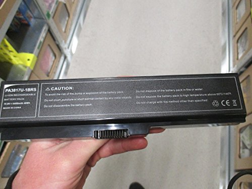 10,8V Akku PA3817U-1BRS für Toshiba Satellite A660 A665 C600 C645 C650 C655 C660 L600 L630 L635 L640 L645 L655 L730 L745 L755 M640 M645 P700 P745, TOSHIBA Satellite Pro C650 L630 L640, TOSHIBA NB510, TOSHIBA satellite C670 C670D L670 L670D L675 L770 L770D L775 17.3“, TOSHIBA satellite pro L670/L770 17.3″ PA3818U-1BRS PA3819U-1BRS PABAS228 4400mAh - 4