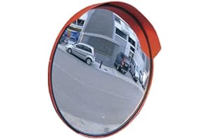 PAL FERRETERÍA INDUSTRIAL PAL | Espejo convexo exterior de seguridad ø80 para mejorar la visibilidad de cruces y salidas de parking