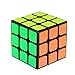 Produktbild YONGJUN Guanlong 3x3x3 magischer Würfel 3D Puzzle Professionelle Geschwindigkeit Twist Denksportaufgaben Magic Cube (schwarz)