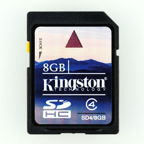 Kingston Technology SD4/8GB – Kingston (8GB) SDHC Media Card (Class 4) - 2