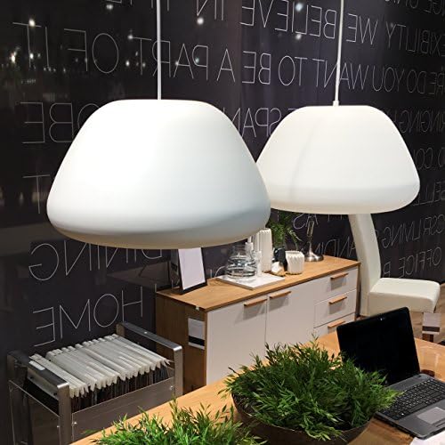 Lounge Zone Hanging Montem Modern Shade White Matt 45 cm