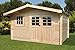 Produktbild Gartenhaus Betula S8964 - 34 mm Blockbohlenhaus, Grundfläche: 9,94 m², Satteldach
