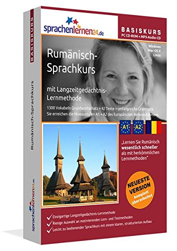 Download Rumänisch-Basiskurs mit Langzeitgedächtnis-Lernmethode von Sprachenlernen24: Lernstufen A1+A2. Rumänisch lernen für Anfänger. PC CD-ROM+MP3-Audio-CD für Windows 10,8,7,Vista,XP/Linux/Mac OS X Download Rumänisch-Basiskurs mit Langzeitgedächtnis-Lernmethode von Sprachenlernen24: Lernstufen A1+A2. Rumänisch lernen für Anfänger. PC CD-ROM+MP3-Audio-CD für Windows 10,8,7,Vista,XP/Linux/Mac OS X
