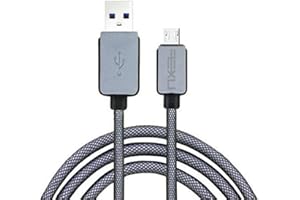 NXET® 22AWG Fast Charging Micro-USB Cable for Sony Playstation DUALSHOCK®4 Wireless Controller / PS4 Pro / PS4 Slim/Xbox One Controller Charger and More (1 m / 3 feet)