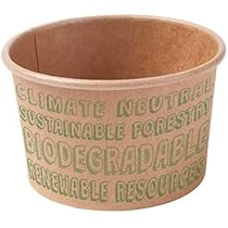 GREENBOX Gobelets Jetables Bio En Carton à Emporter Blanc I | FindTheDeal