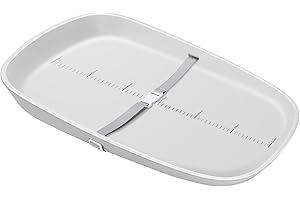 MLRYH Cambiador de bebé EVA, cambiador portátil para cambiar pañales y cómoda, impermeable, suave, ligero, diseño ergonómico para bebé, se adapta a todas las mesas cambiadoras con línea de altura