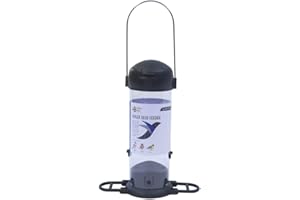 Henry Bell Essentials Range Wild Bird Nyger Feeder Transparent VIT-67902