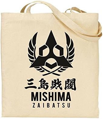 Mishima Zaibatsu Logo - Tekken - TOTE - Bag - Handbag - Shopping - Novelty Gift by TeeDemon®